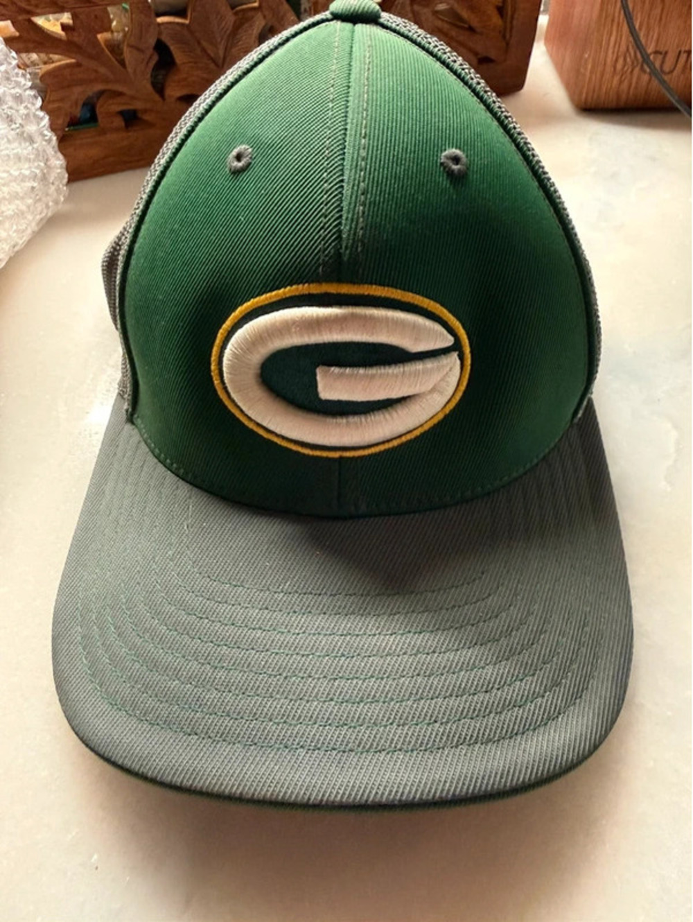Green Bay Packers Pacific Headwear Pro Model Flex Fit Hat L/XL